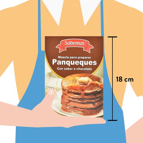 Harina Sabemas Pancake Chocolate 450Gr