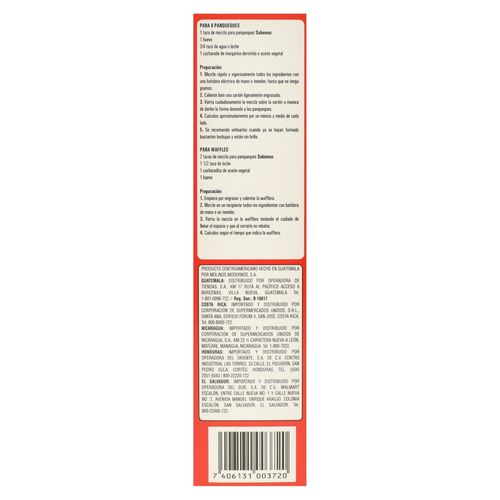 Harina Sabemas Para Pancake - 450 g