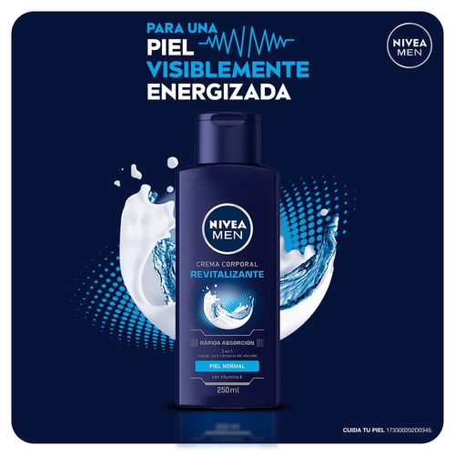 Crema Nivea Men Corporal Revitalizante - 250 ml