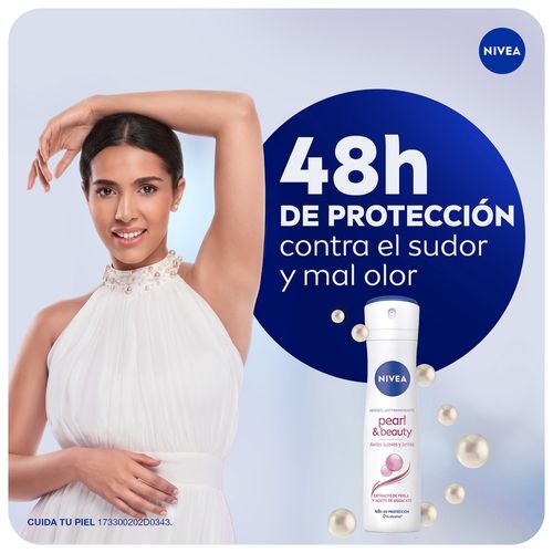 Desodorante Nivea Femenino Pearl & Beauty en Spray - 150 ml