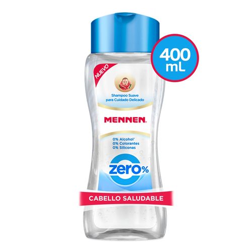 Shampoo Mennen Zero Cabello Saludable 400 ml