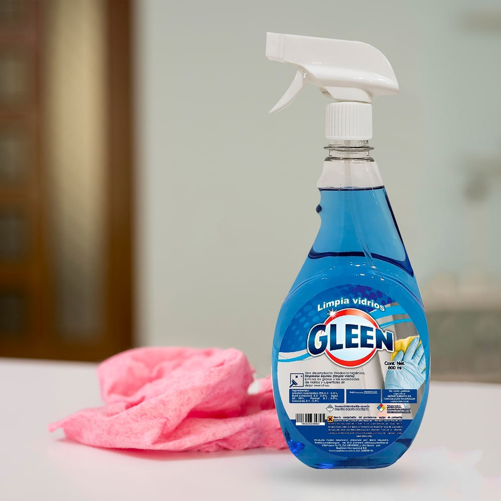 Comprar Limpia Vidrio Gleen Azul 795 ml | Walmart Nicaragua - La Unión ...