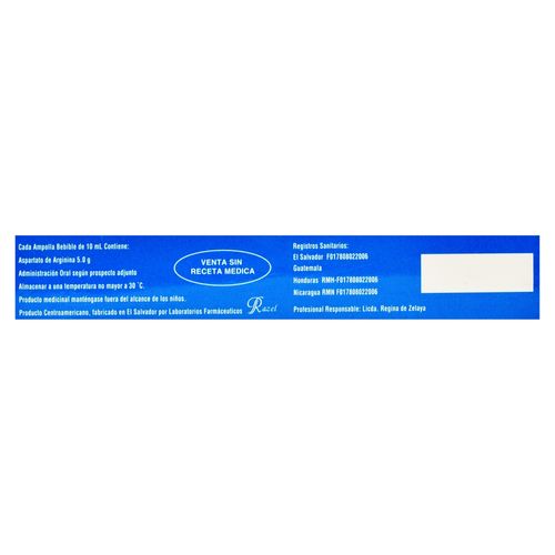 Asparten Forte Razer 10 Ampollas - 5mg