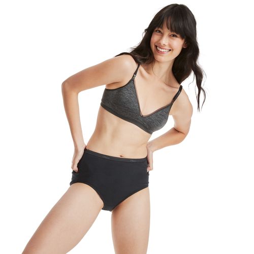 Panti Hanes, para Dama Cintura Alta, 6 pack Surtido -Talla 7