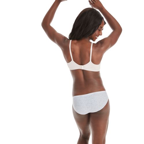 Bikini Hanes, Algodón para Mujer, 6 pack surtido -Talla 9
