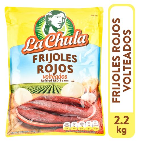 Frijoles La Chula Rojos Volteado - 2.2 kg