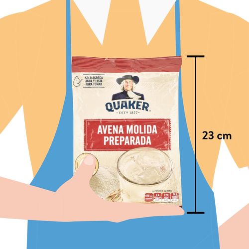 Avena Molida Quaker Preparada 290gr