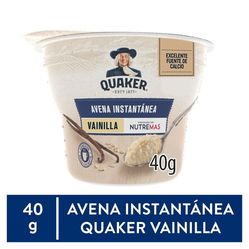 Avena Instantanea Quaker Vainilla 40Gr