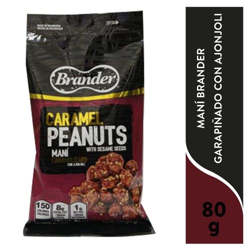 Maní Brander Garapiñado con Ajonjoli - 80 g