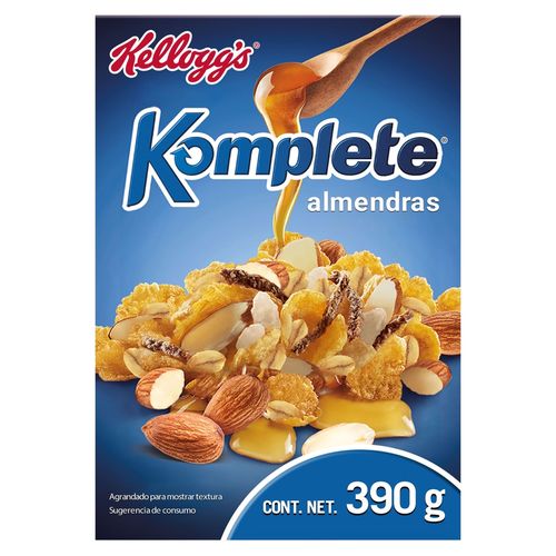 Cereal Kelloggs Komplete Almendra -390gr