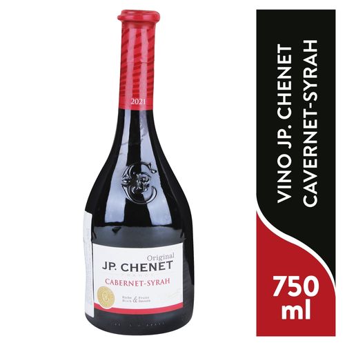 Vino tinto JP. Chenet cabernet syrah botella - 750 ml