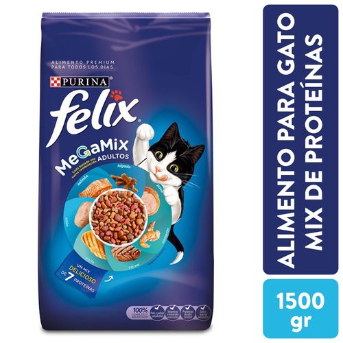 Alimento Gato Adulto Purina Felix Megamix -1.5kg