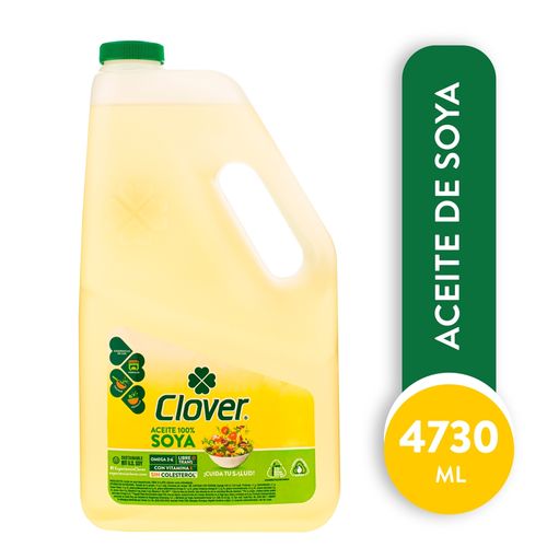 Aceite Clover Soya Galon - 4730ml