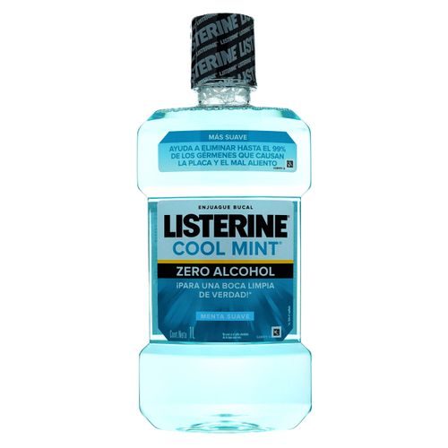 Enjuague Listerine Cool Mint Zero 1000Ml