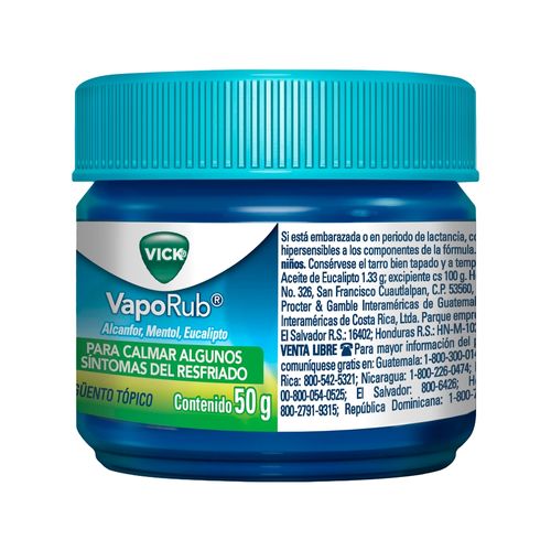 Ungüento Vick VapoRub -50 g