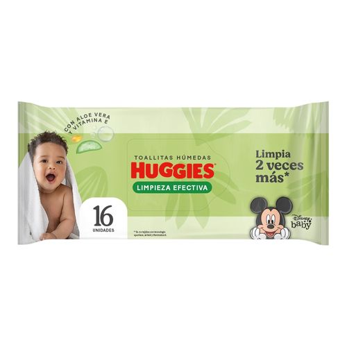 Toallas Hum Huggies Limp Efectiva 16ea