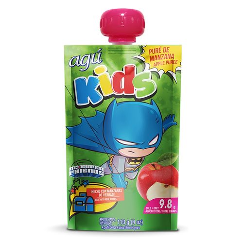 Colado Agú súper amigos sabor manzana - 113 g