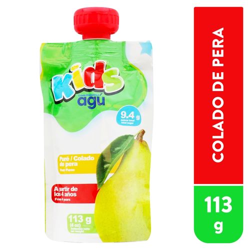 Colado Kids Doy Pack Agu Sabor A Pera- 113gr