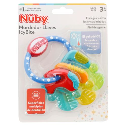 Mordedor Nuby en forma de llaves - 1 ud