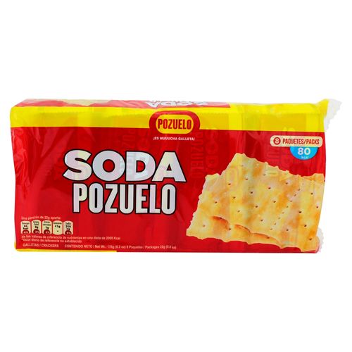 Galleta Pozuelo soda - 176 g