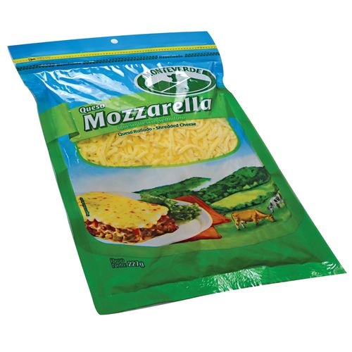 Queso mozzarella Monteverde rallado - 227 g