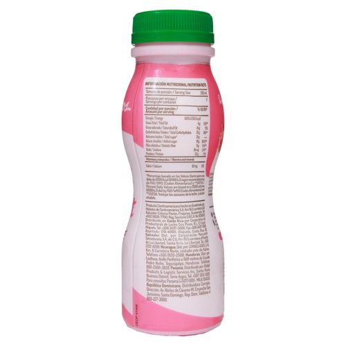 Yogurt líquido Dos Pinos fresa - 200 ml
