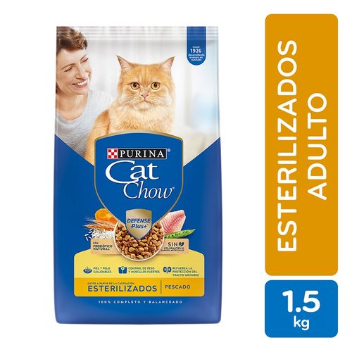 Alimento Gato Adulto Purina  Cat Chow Esterilizados 1.5kg