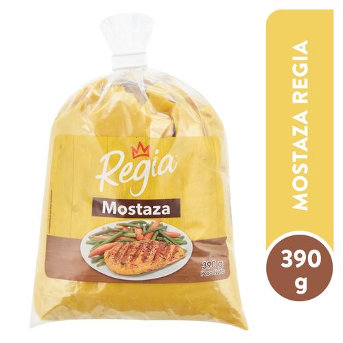 Salsa Mostaza Regia En Bolsa - 390 g