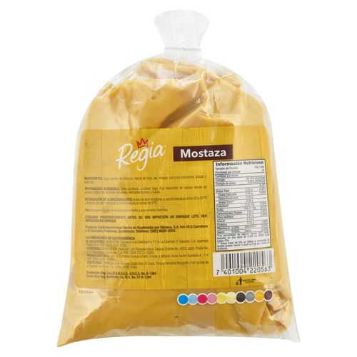 Salsa Mostaza Regia En Bolsa - 390 g