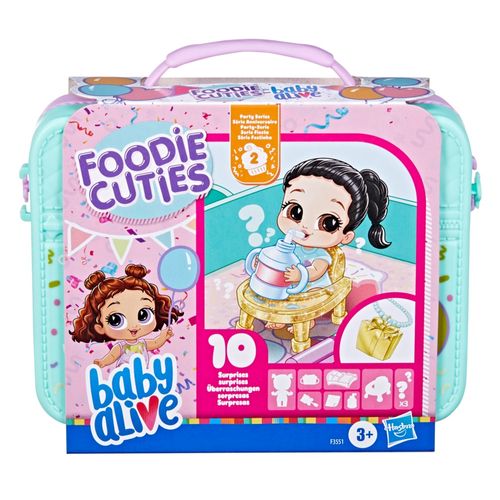 Muñeca Baby Alive Foodie Cuties Fiesta 2 Lonchera