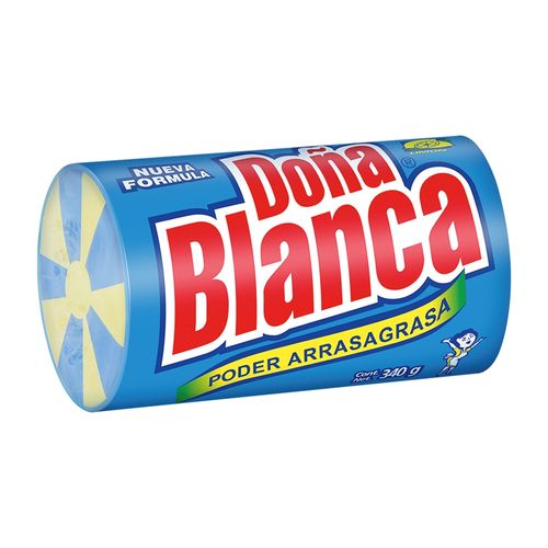 Lavaplatos Multiusos Doña Blanca Poder Arrasagrasa Limón Sólido - 340 g