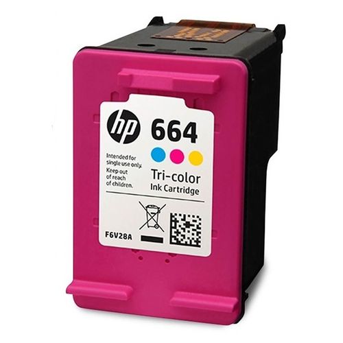 Cartucho HP 664 tricolor