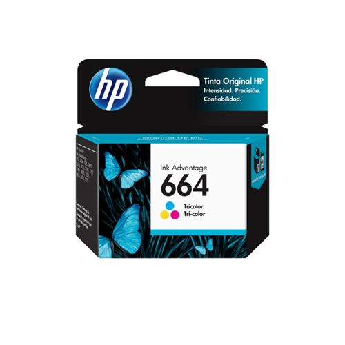 Cartucho HP 664 tricolor