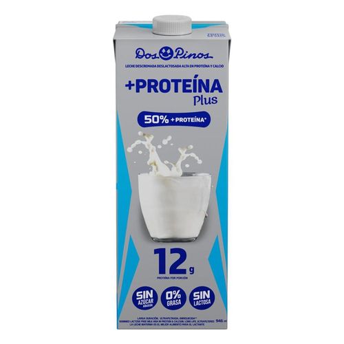 Leche Dos Pinos Descremada más Proteina - 946 ml