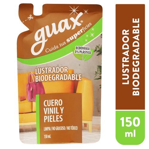 Limpiador Superguax Cueros, Vinil, Pieles Doy Pack - 150ml