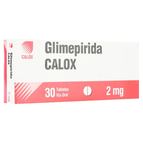 Glimepirida Calox 30 Tabletas - 2mg