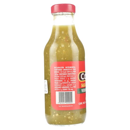 Salsa La Costeña Verde En Botella - 450 g