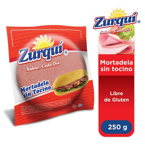 Mortadela Sin Tocino Zurqui 250gr