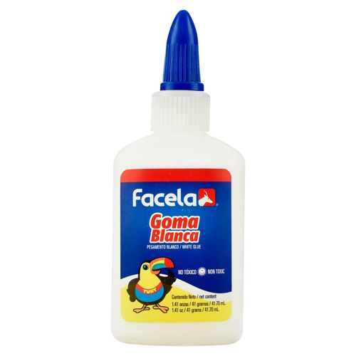 Pegamento Facela blanco escolar - 41 g
