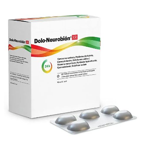 Tabletas Recubiertas Dolo-Neurobión XR De Liberación Prolongada -60 Uds -Precio indicado por Unidad-