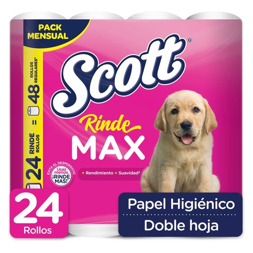 Papel Higienico Scott Rindemax 24R 420Hd