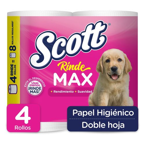 Papel Higien Scott Rinde Max 420Hd 4R