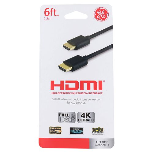 Cable Ge Hdmi 33574 6Ft