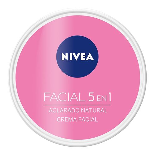 Crema Facial Nivea 5 En 1 Cuidado Tono Natural -100 ml