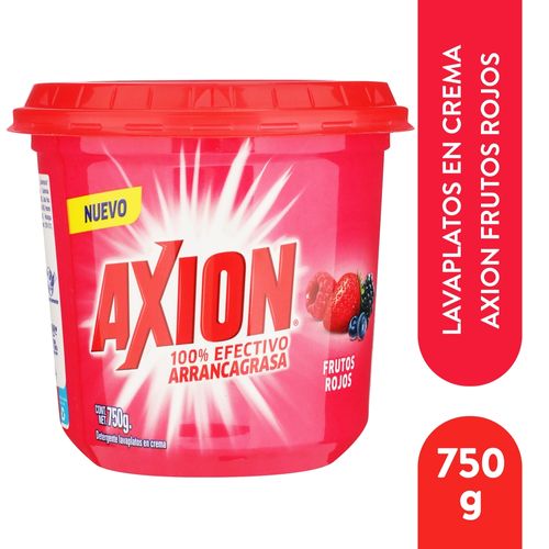 Lavaplatos Axion Frutos Rojos 750Gr