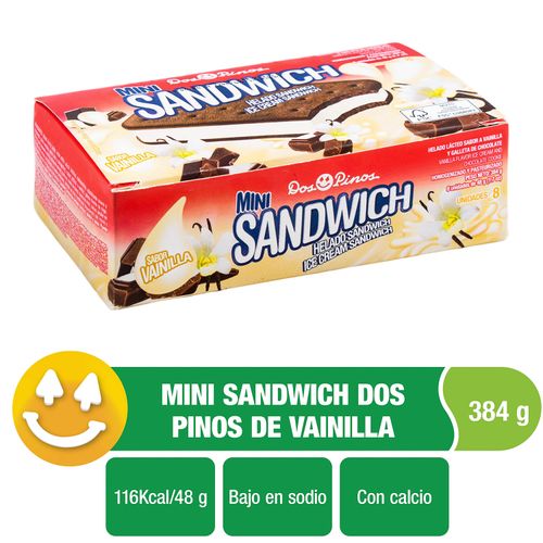 Helado Mini Sandwich Dos Pinos 48Gr