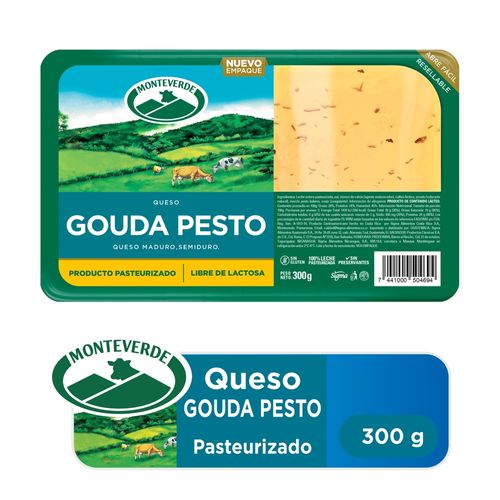 Queso Monteverde gouda pesto - 300 g