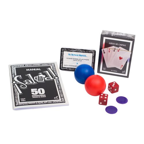 Juego De Mesa Novelty De Fiesta ¡ Salud ! 50 Juegos Del Beber