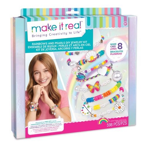 Kit Make it Real Joyeria Arcoiris Y Perlas