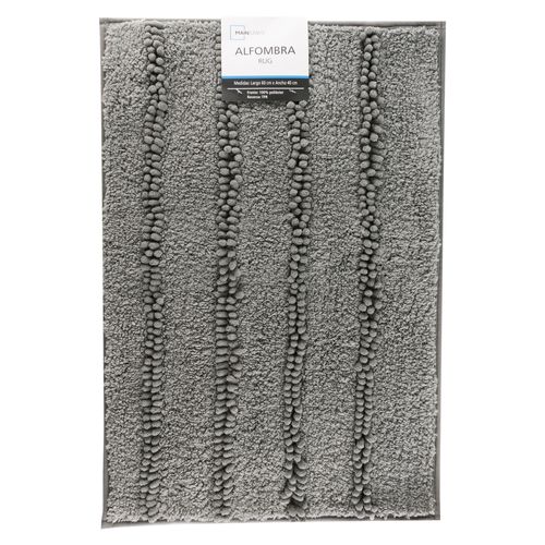 Ms Alfombra Para Bano Gris 40x60 Cms